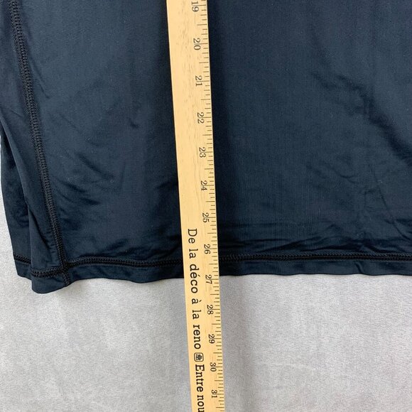 Greyson Mens Tate Mockneck Quarter-Zip XL Black Pullover Long Sleeve Performance - Picture 7 of 10